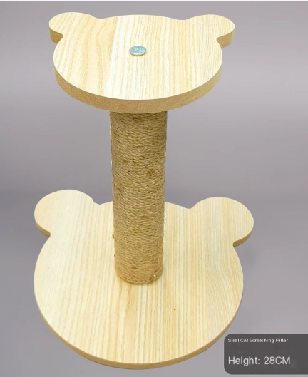 Durable Vertical Sisal Cat Scratching Post Toy