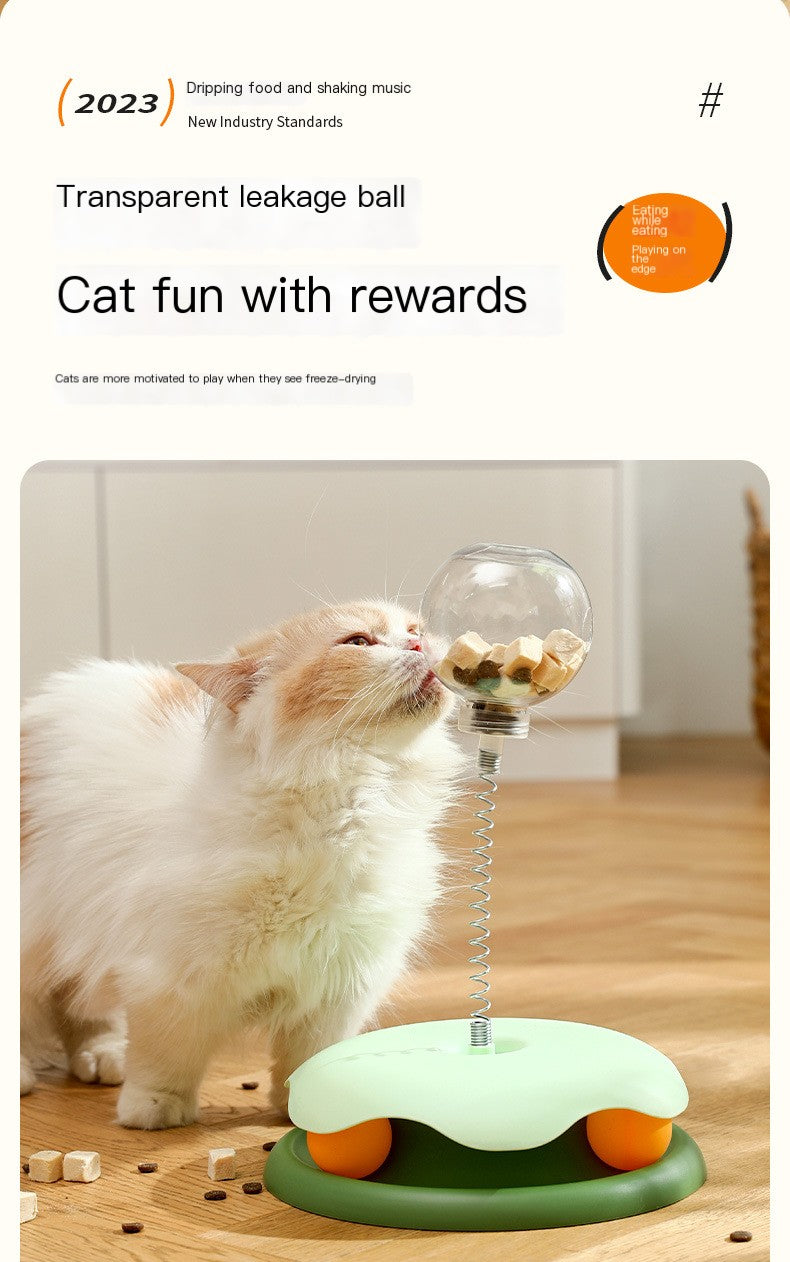 Cat Treat Leaky Ball Toy