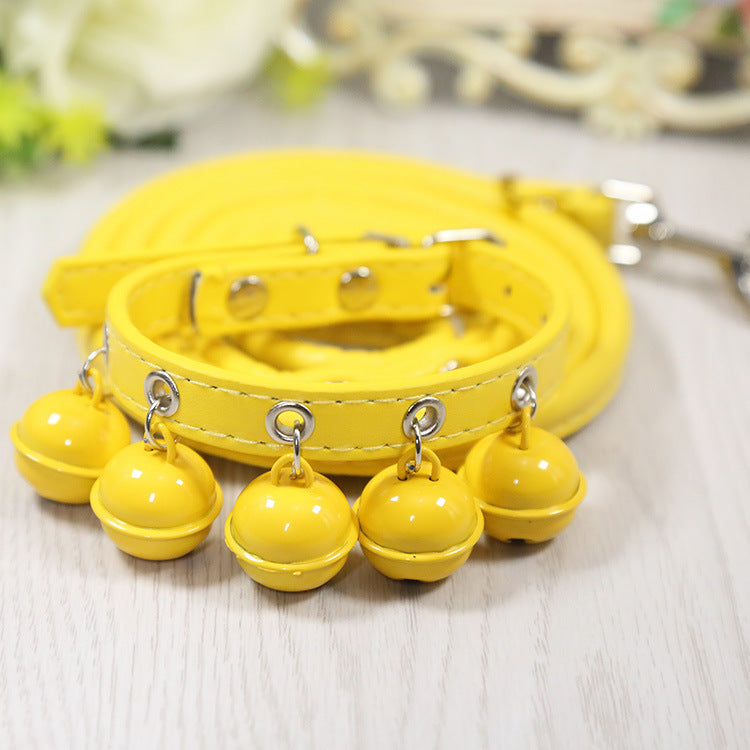Cat Collars with Bells and Leash