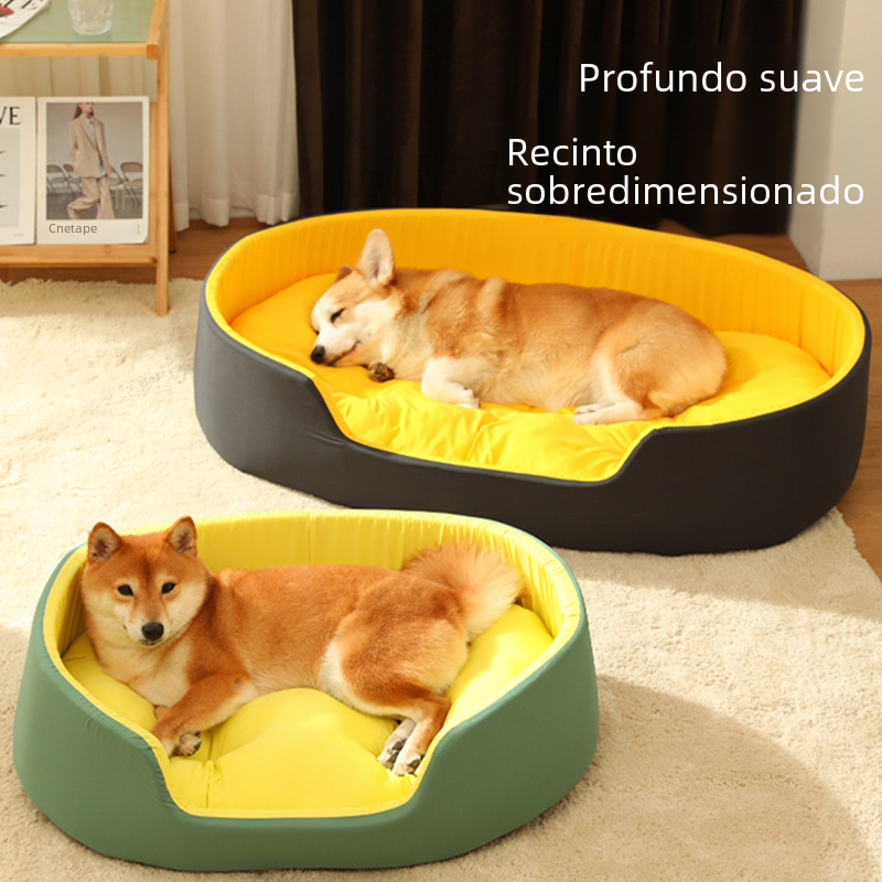 Dog Bed with Washable Cover