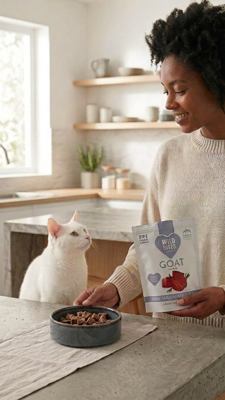 Freeze Dried Goat Heart Dog & Cat Treats