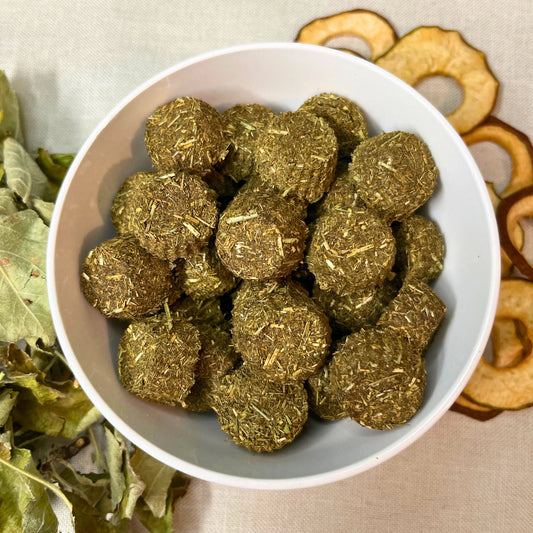 Friandises au foin Poire Menthe Poivrée pour Lapins