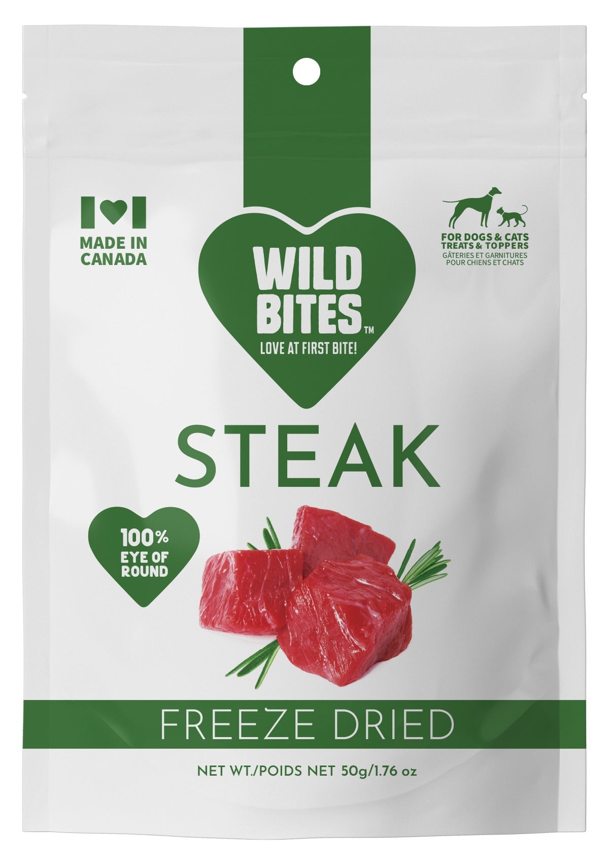 Freeze Dried Steak Dog & Cat Treats