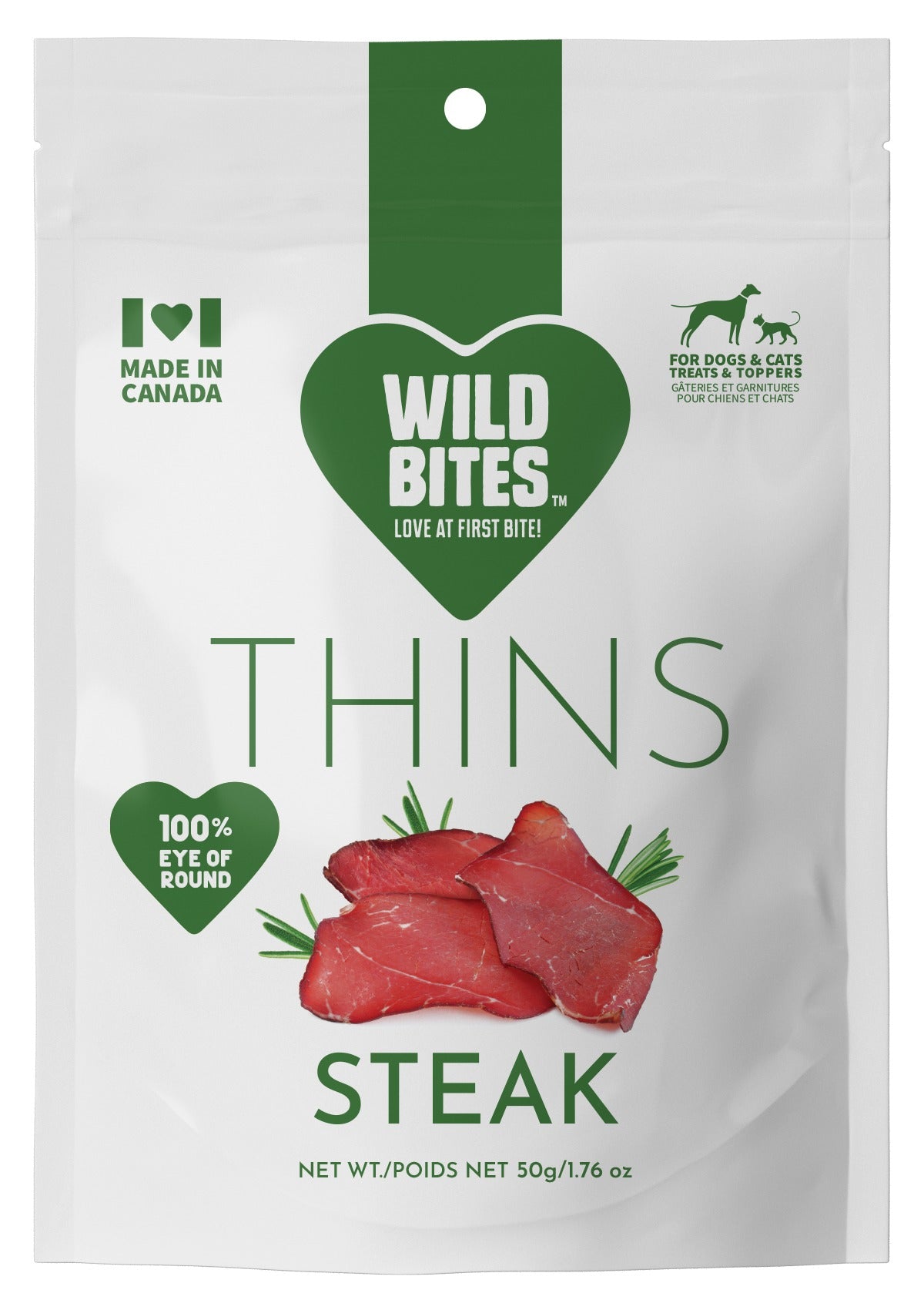 Steak Thins Dog & Cat Treats
