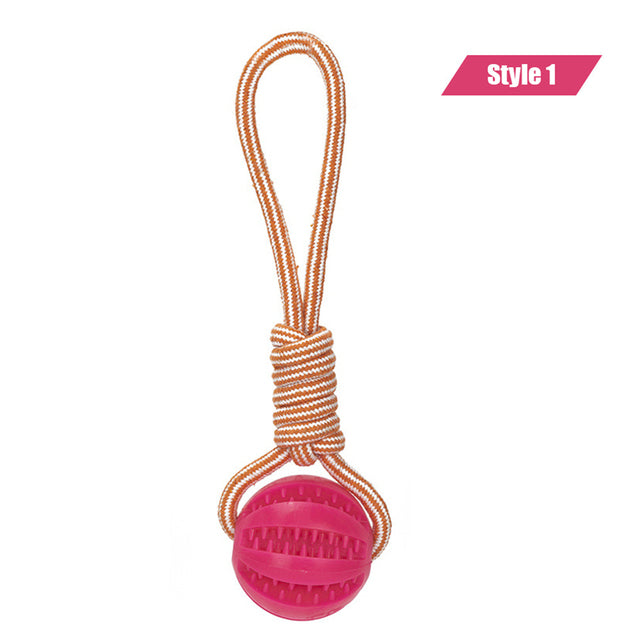 Interactive Bite-Resistant Dog Pulling Rope Toy