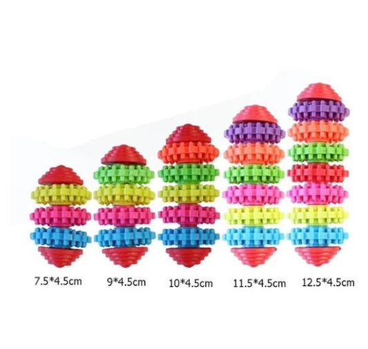 Colorful Swivel Dog Toy for Molar Health