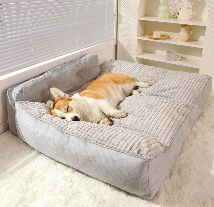 Large Washable Dog Mat with Removable Cover