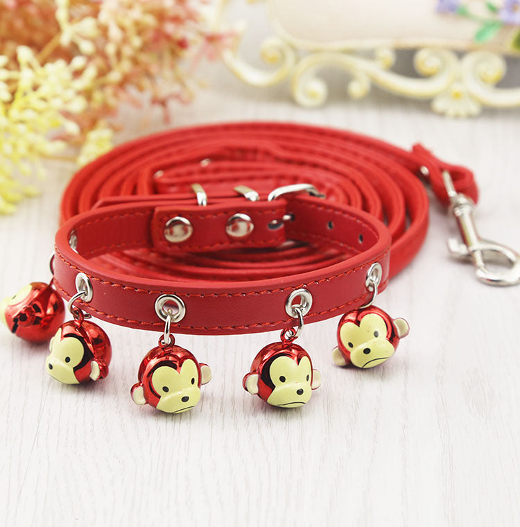 Cat Collars with Bells and Leash