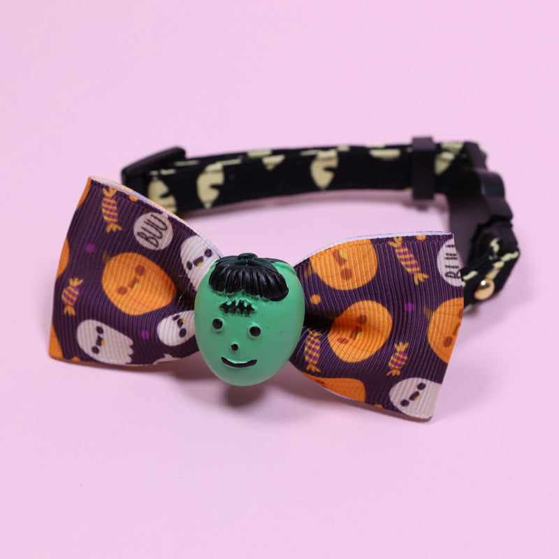 Collar with Safety Buckle for Small Cats and Dogs