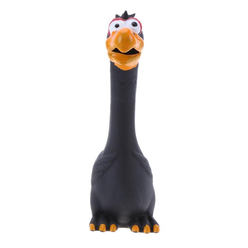 Squeaky Latex Chicken Dog Toy