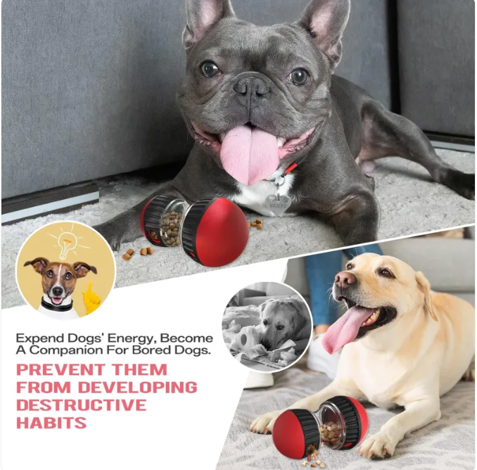 Interactive Slow Feeder Dog Puzzle Ball