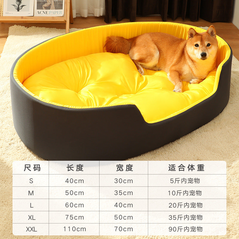 Dog Bed with Washable Cover
