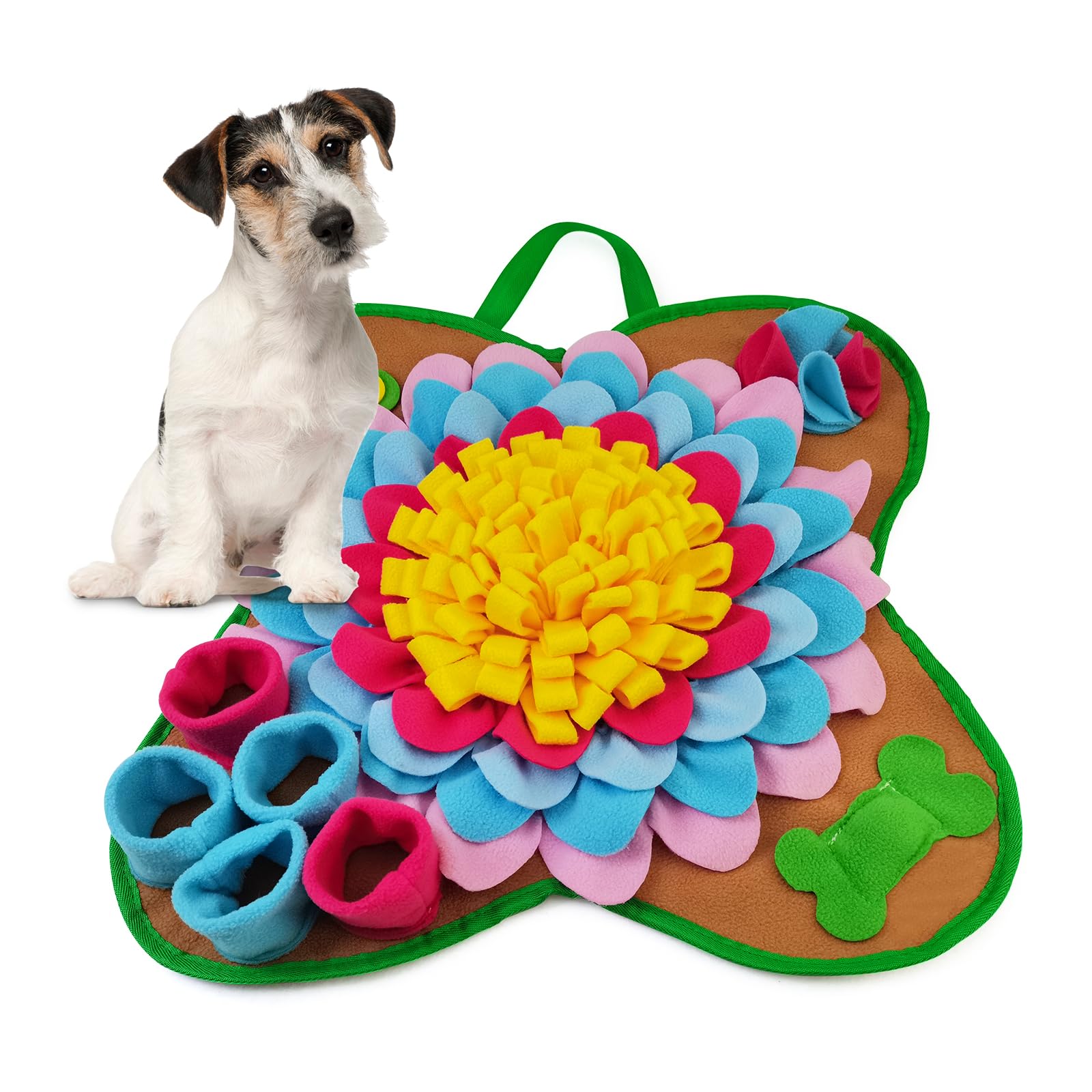 Ankilo Foldable Snuffle Mat for Dogs – 20"x20"