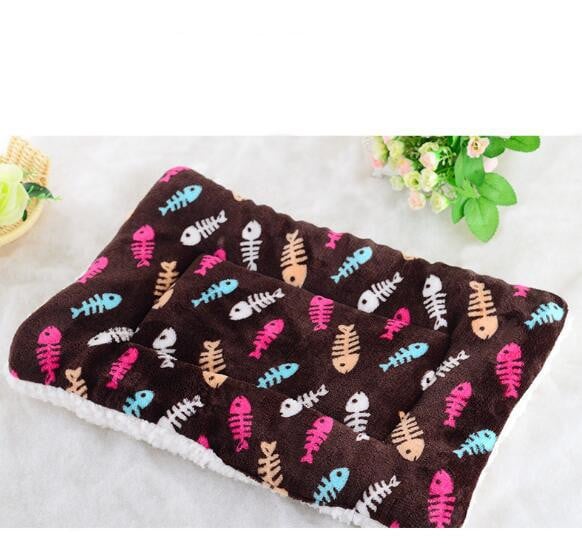 Cozy Coral Fleece Pet Mat
