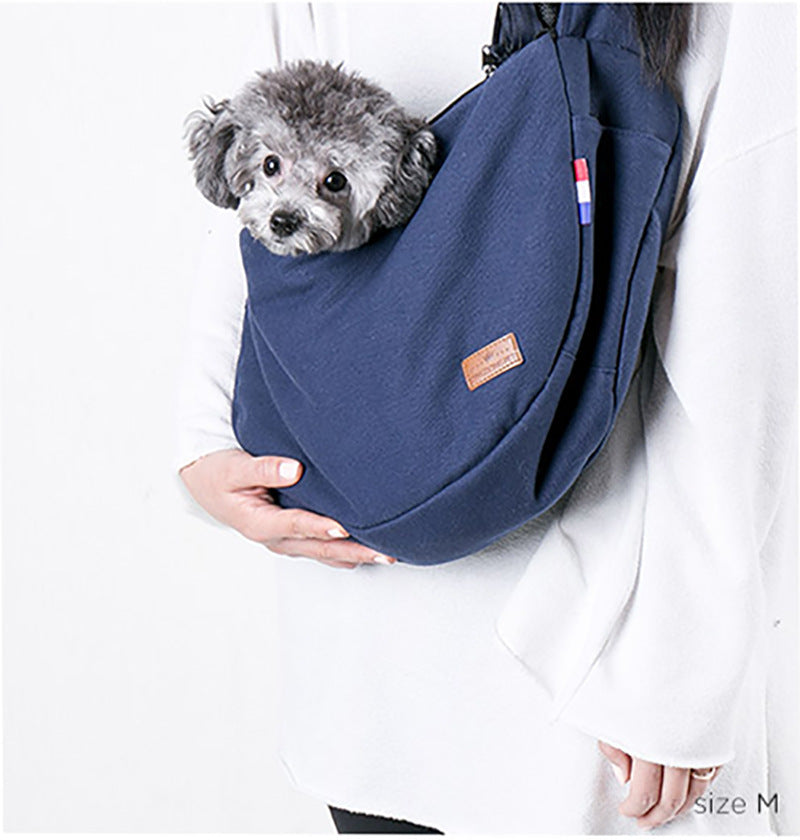 Canvas Pet Carrier Backpack for Cats and Dogs