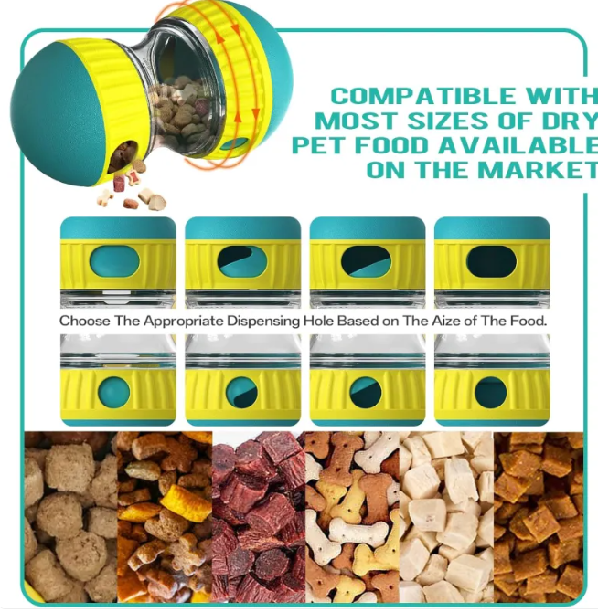 Interactive Slow Feeder Dog Puzzle Ball