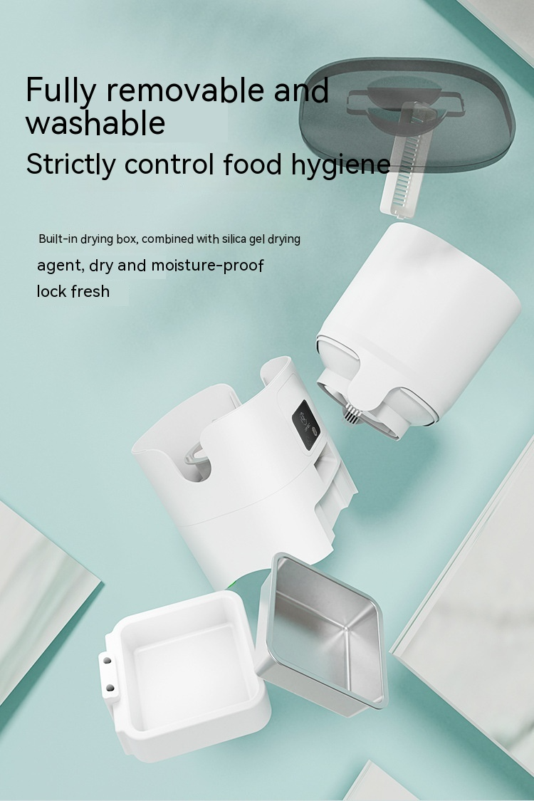 6L Smart Automatic Pet Feeder with WiFi & Camera