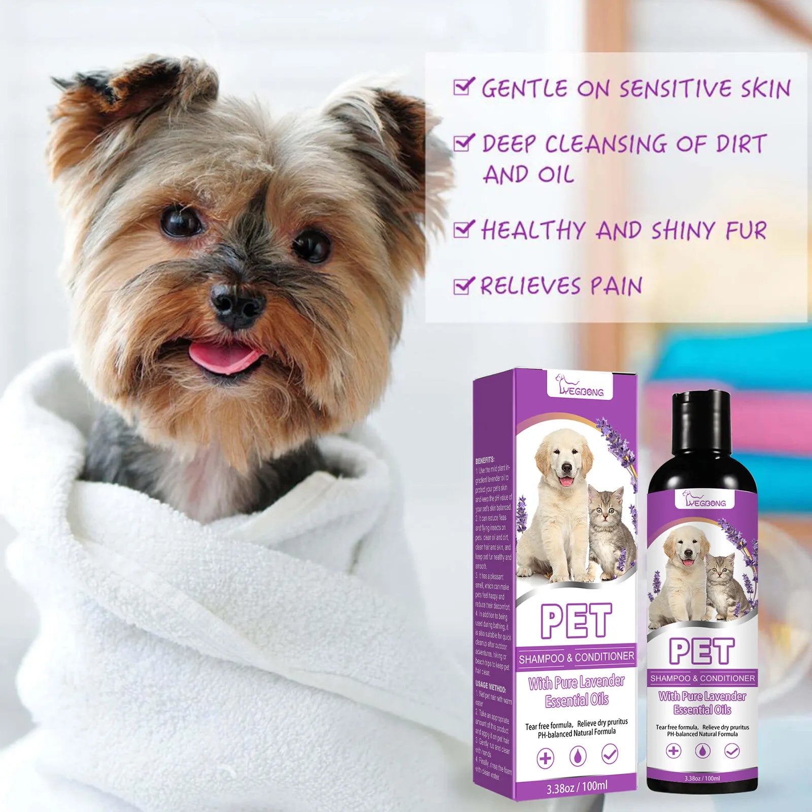 Cat & Dog Shampoo - 100ml