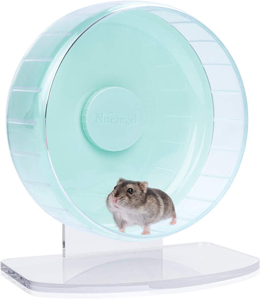 Super-Silent Hamster Exercise Wheel: Quiet 8.2 Inch Running Wheel