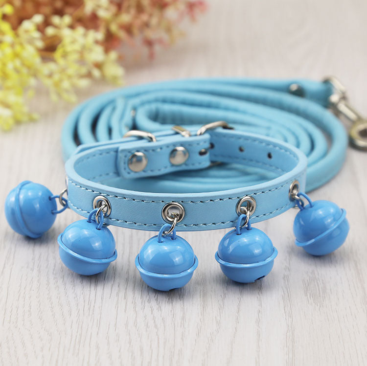 Cat Collars with Bells and Leash