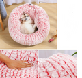 Plush Bed for Cats & Small Dogs