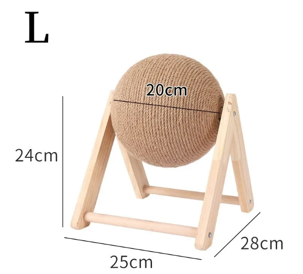 Sisal Cat Scratching Ball Toy