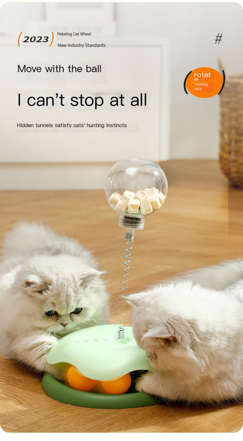 Cat Treat Leaky Ball Toy