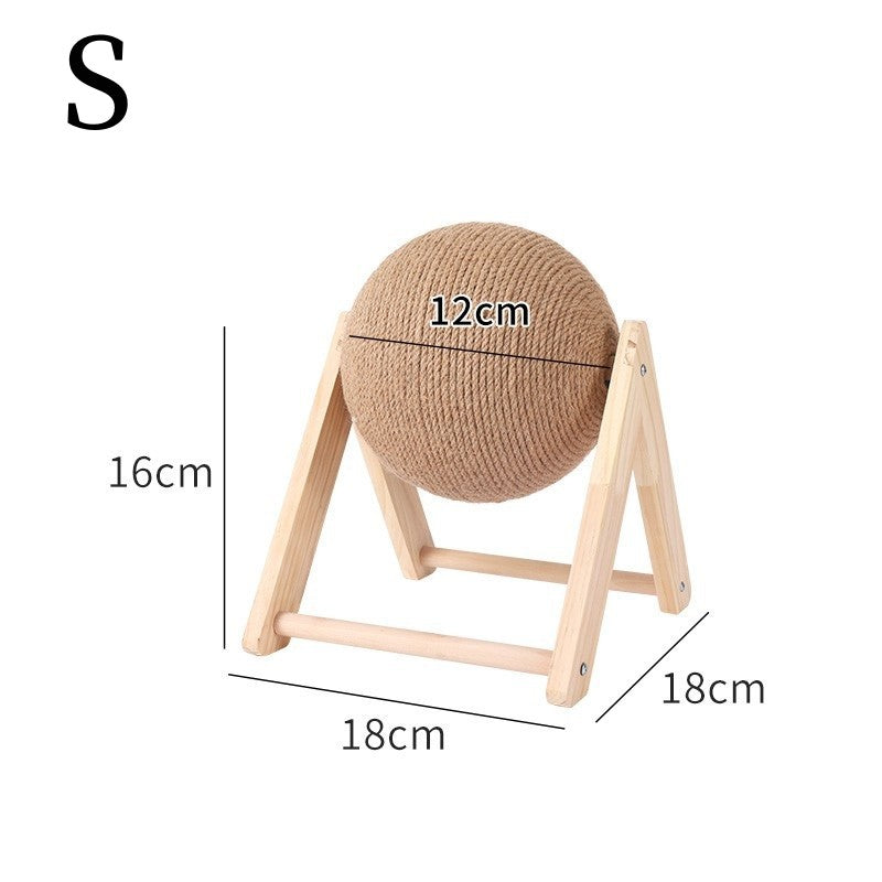 Sisal Cat Scratching Ball Toy
