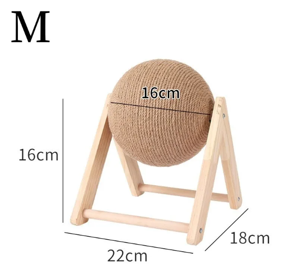 Sisal Cat Scratching Ball Toy