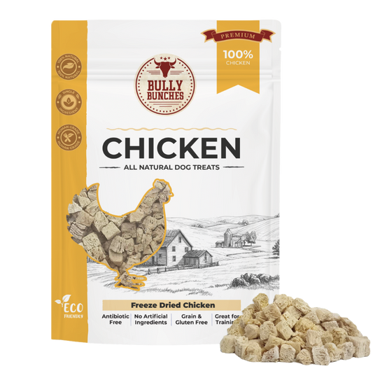 Poulet lyophilisé 100g / 3.5oz