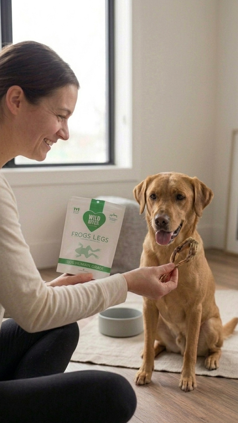 Freeze Dried Frog Legs Dog & Cat Treats