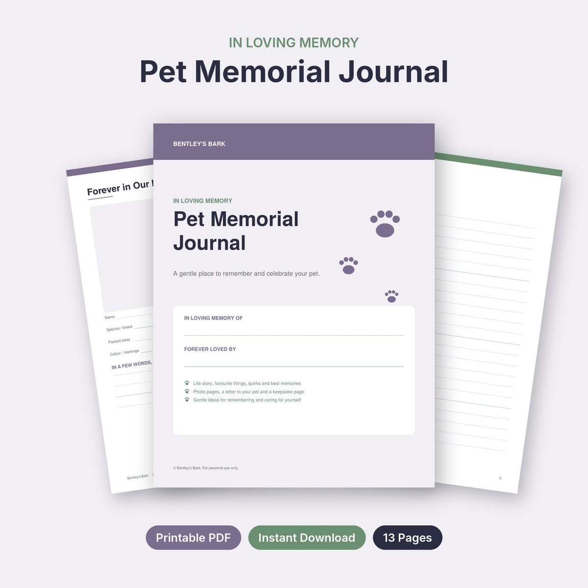 How it works: buy, download the PDF and print at home on US Letter paper