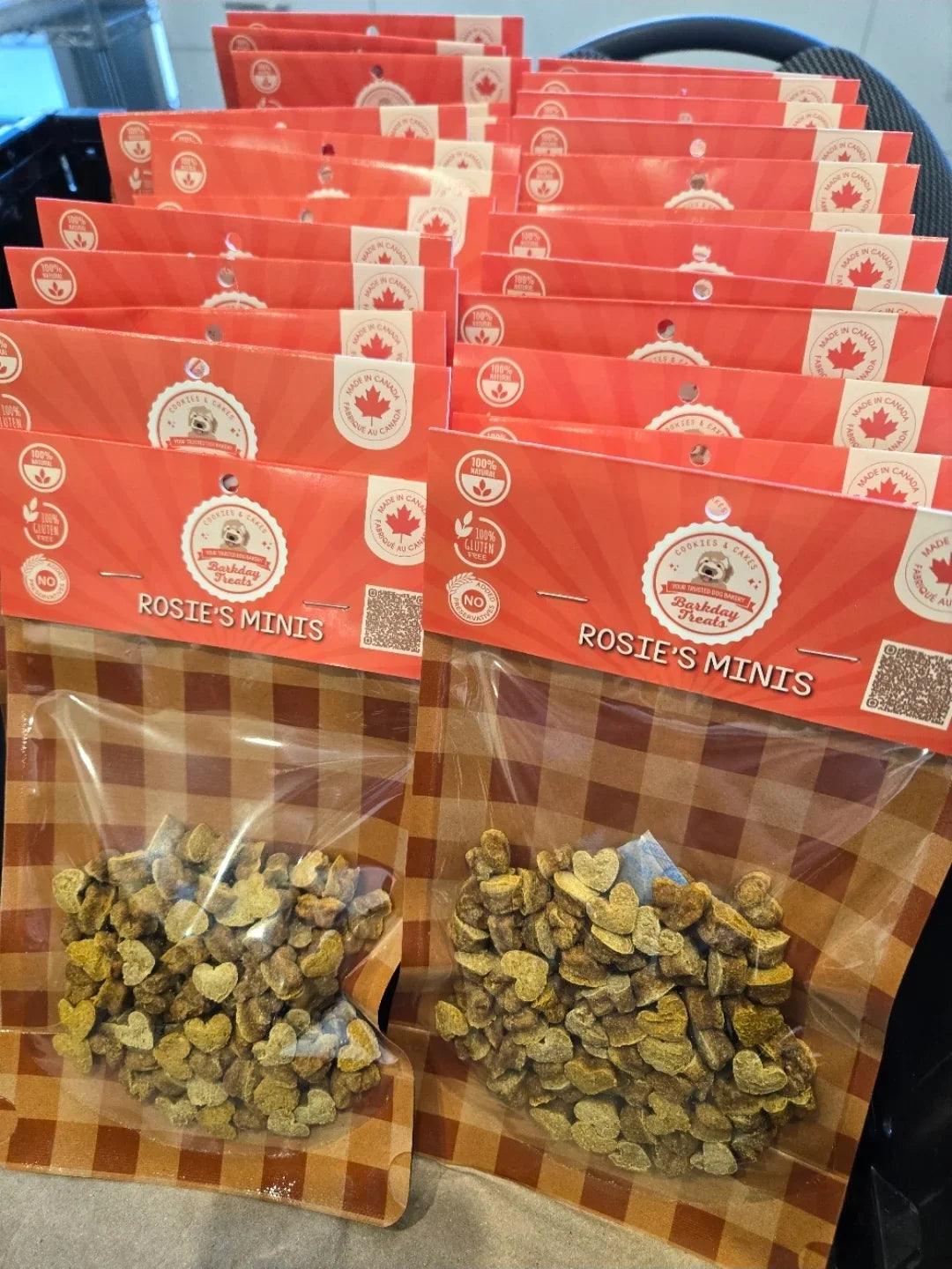 Rosie’s Minis Pumpkin Dog Training Treats